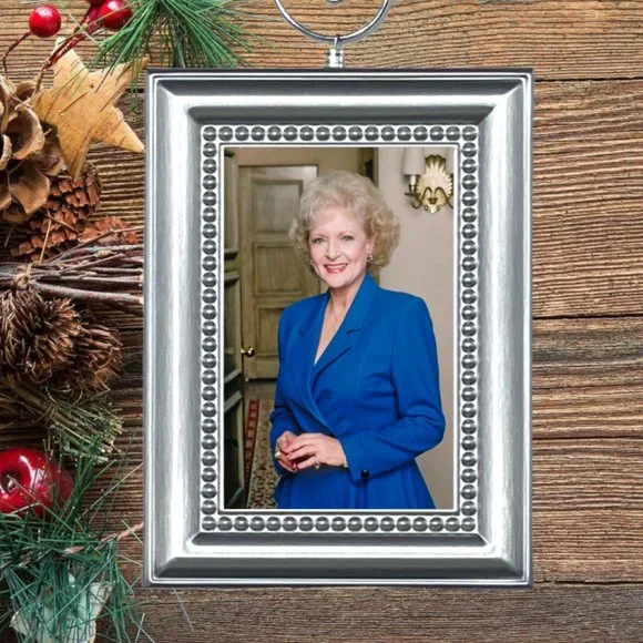 The Golden Girls Rose Betty‎ White Christmas Tree Ornament