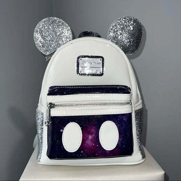 Disney Parks Loungefly Mickey Mouse The Main‎ Attraction Space Mountain backpack