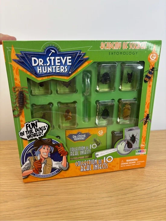 Dr. Steve Hunters Bug's World Collection - Entomology Set NEW!‎