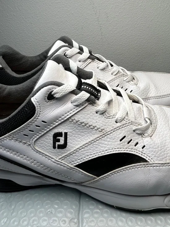 FootJoy Men's Specialty Golf Shoes Size 13 White No Insoles