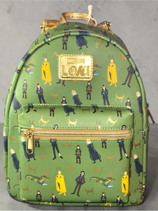 Loungefly Entertainment Earth Exclusive Loki Variant Mini Backpackk