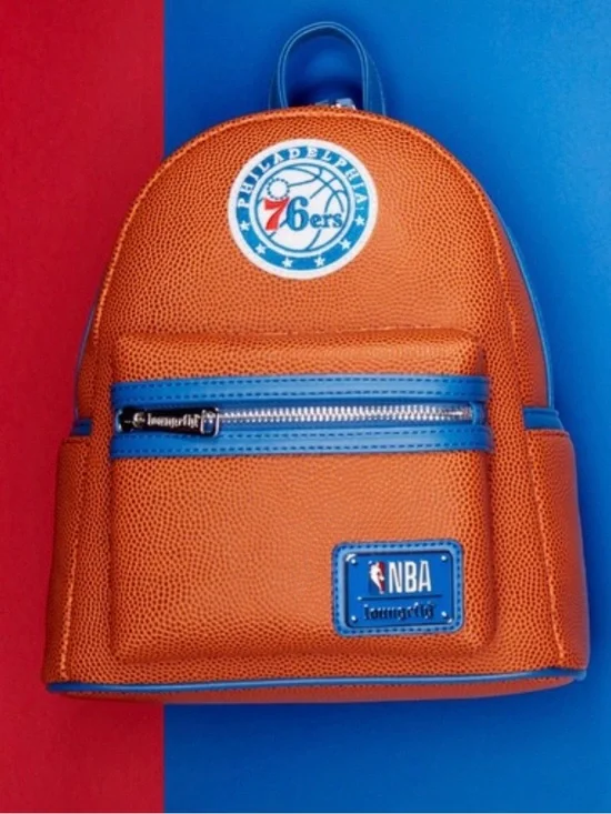 NBA Philadelphia 76ers Basketball Logo Mini Backpack