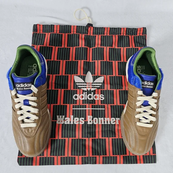 Adidas Wales Bonner x Samba Millennium Pony Nappa Brown IF6704 Men's Size 8 NEW