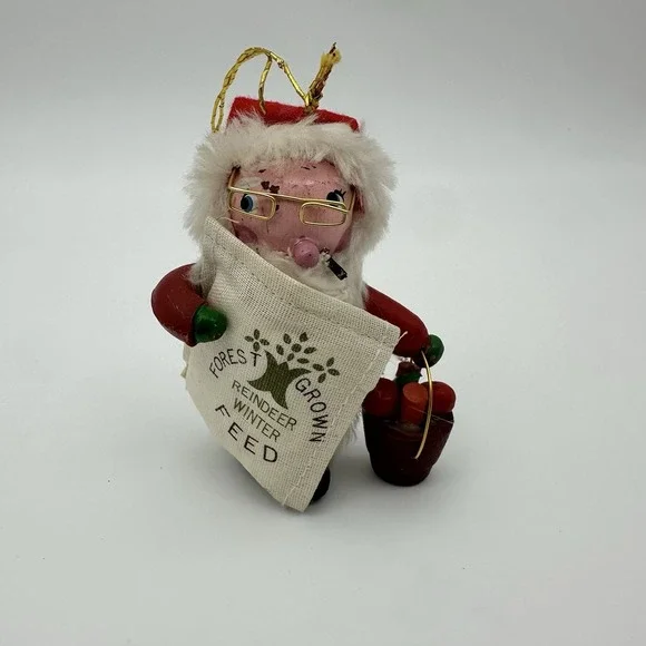 VTG Forest Grown Santa Christmas Ornament Designed Kurt S. Adler‎