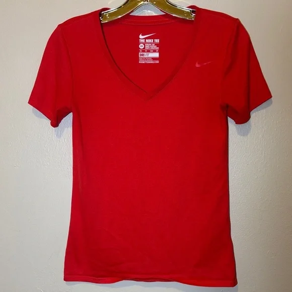 Nike Women's Bright Red Short Sleeve Tee