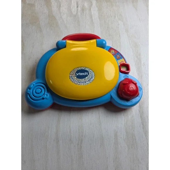 VTech Baby's Learning Laptop Blue Yellow Red Educational Toddler Toy Classic