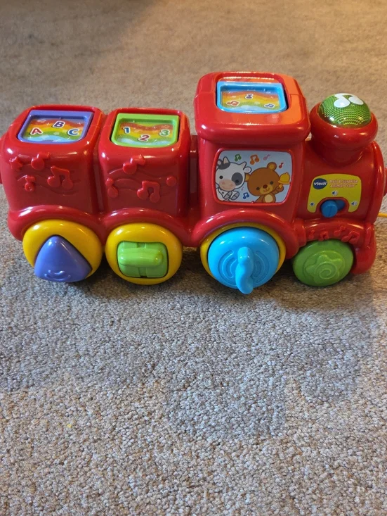 VTech Red Musical Learning Train Toy for Toddlers