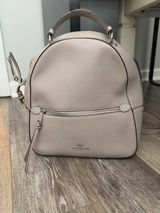 Coach Jordyn Leather Backpack
