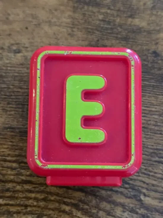 Vtech Alphabet Blocks Sit to Stand Train Replacement Block E Egg
