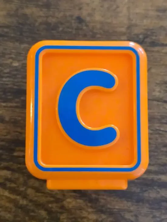 Vtech Alphabet Blocks Sit to Stand Train Replacement Block C Car