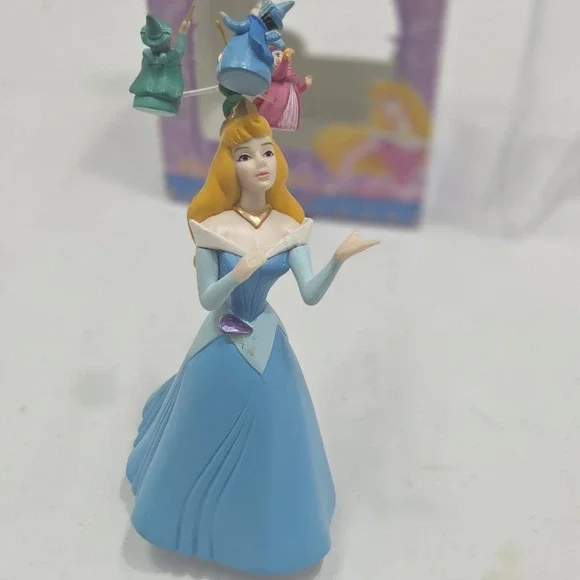 Disney Classics Sleeping Beauty Holiday Ornament Aurora Fairies Enesco 519308