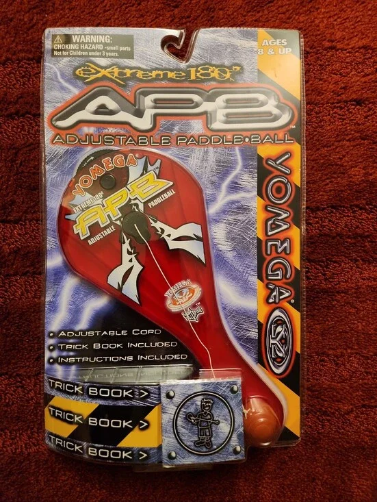 Vintage Yomega Extreme 180 APB Adjustable Paddle Ball Rare Peter Fish 2000 NIB