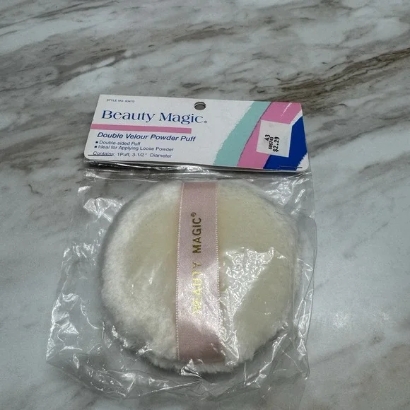 Vintage Beauty Magic Powder Puff Double Velour 3.5