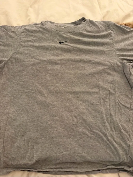 Nike Gray Dri-FIT Crew Tee