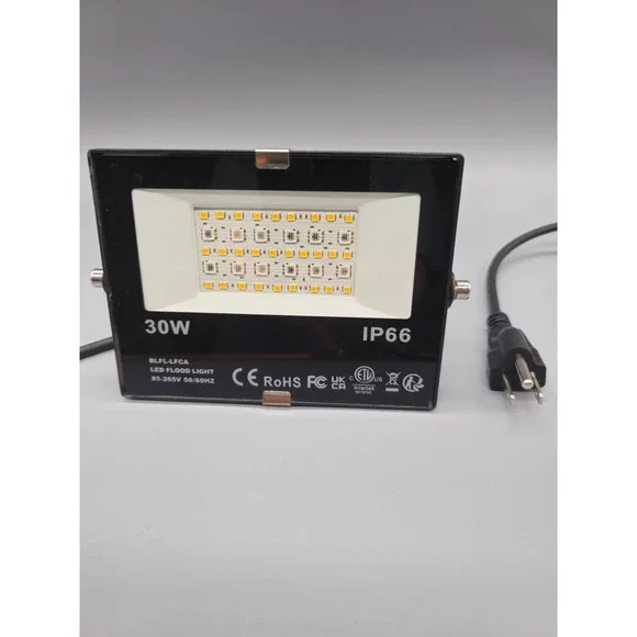 30W LED Flood Lights IP66 Outdoor Waterproof Plug-in BLFL-LFCA Worklight