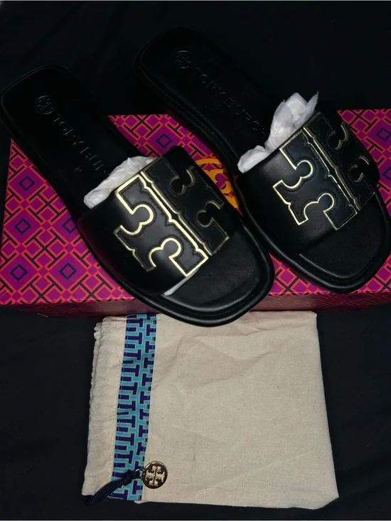 Black Tory Burch Sandals