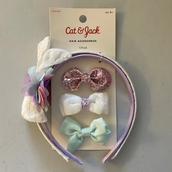 Cat & Jack hair accessories