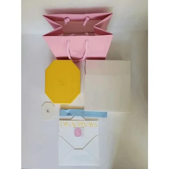 🦢 SWAROVSKI Jewelry Authentic EMPTY Box Packaging