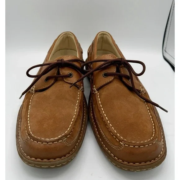 Brown Hunters Bay Leather Collection Men's Shoes Size 13 Leather Upper Balance