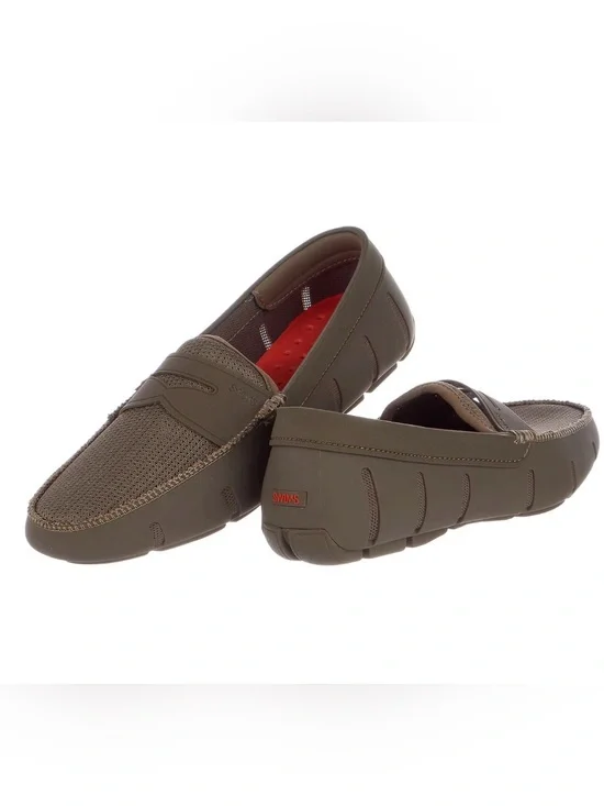 Swims Men’s Penny Loafer Size 10 Beige Slip On
