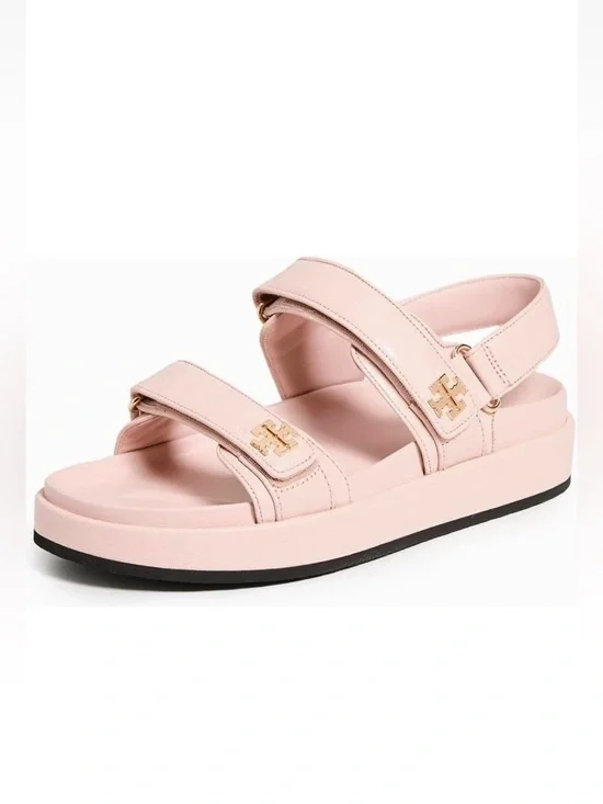 NIB Tory Burch Size 8 Kira Sport Sandal - Shell Pink 144328