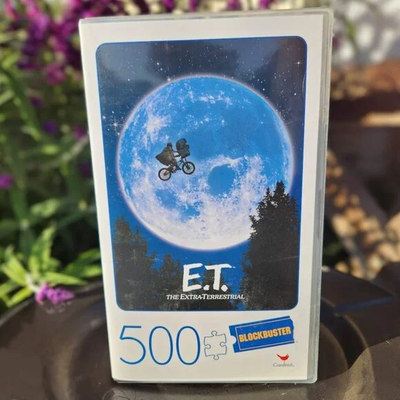 Retro Blockbuster VHS Case Extra Terrestrial Movie 80s Finished size is 18