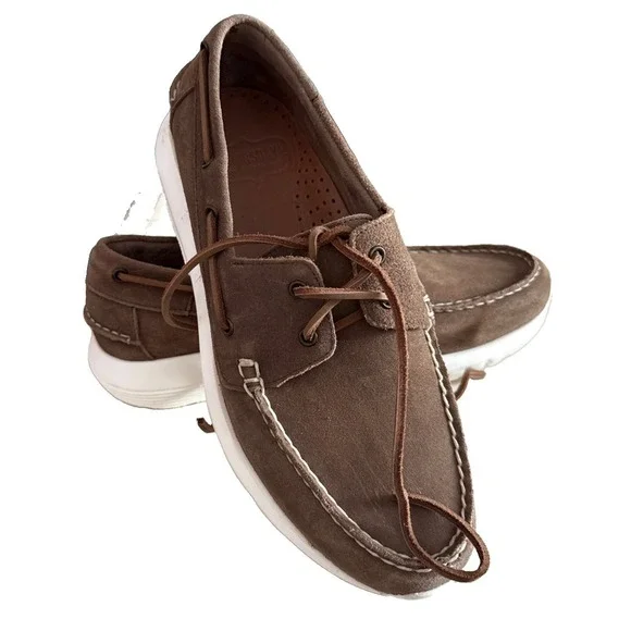 Thursday Boot Co. Mens Size 9 1/2 Everyday Leather Boat Shoes Top-Sider EUC