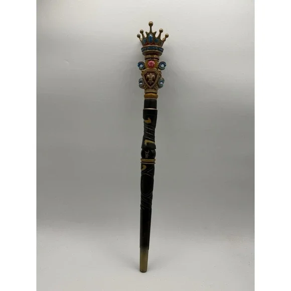 Retired 2005 Magiquest Great Wolf Lodge Crown Head Topper with Wand Magic Quest
