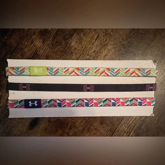 Under Armour girls/women’s headband set of 3