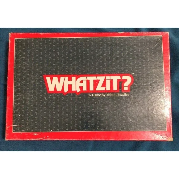1987 WHATZiT? Board Game 100% Complete Milton Bradley
