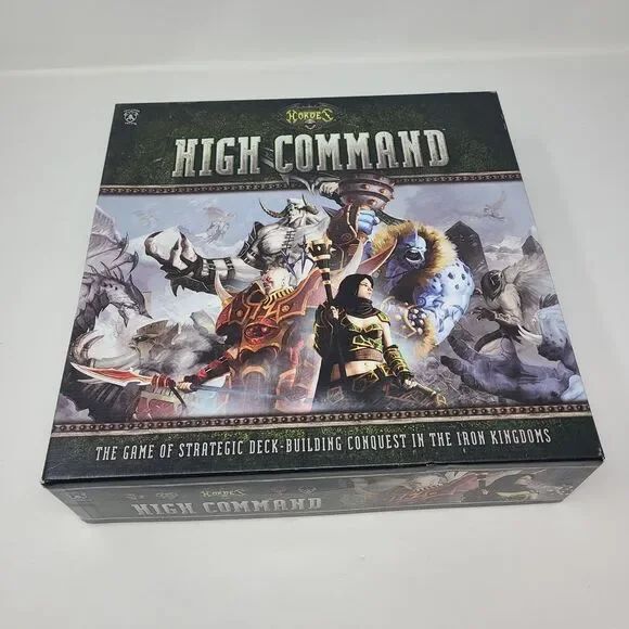 High Command The Game of Strategic Deck-Building Conquest in the Iron Kingdoms