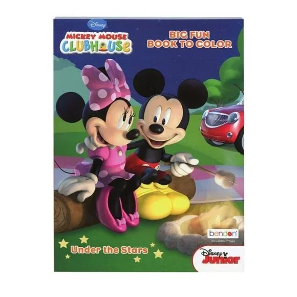 Disney Mickey Mouse Clubhouse - Big Fun Book to Color - Under The Stars