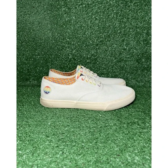 Sperry Cloud CVO Mens Size 11 Beige Boat Shoes Slip On Casual Comfort Sneakers