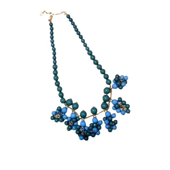 Ann‎ Taylor Chunky Bib Necklace Boho Chic Retro