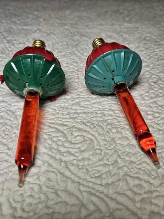 Vintage Bubble Light Bulbs Christmas