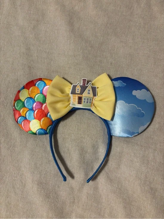 Disney Up Themed Minnie Ears Headband