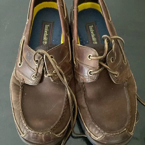 9m timberland boat shoes brown