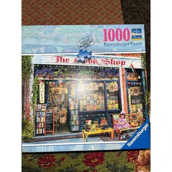 Ravensburger The Book Shop Puzzle 1000 Piece 27x20