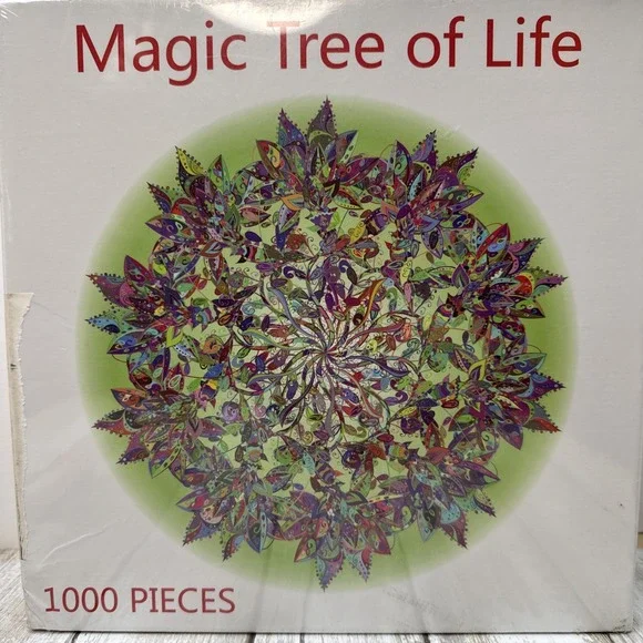 Round‎ Mandala Jigsaw Puzzle Brain Games 1k Pc 