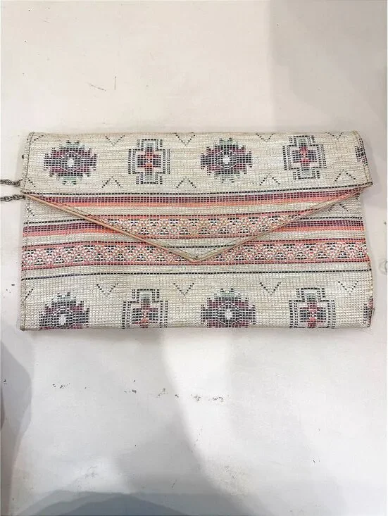 Envelope Clutch Purse with Chain Strap