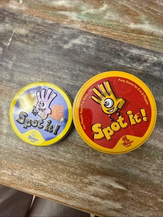 Kids Matching Card Game - Red & Yellow