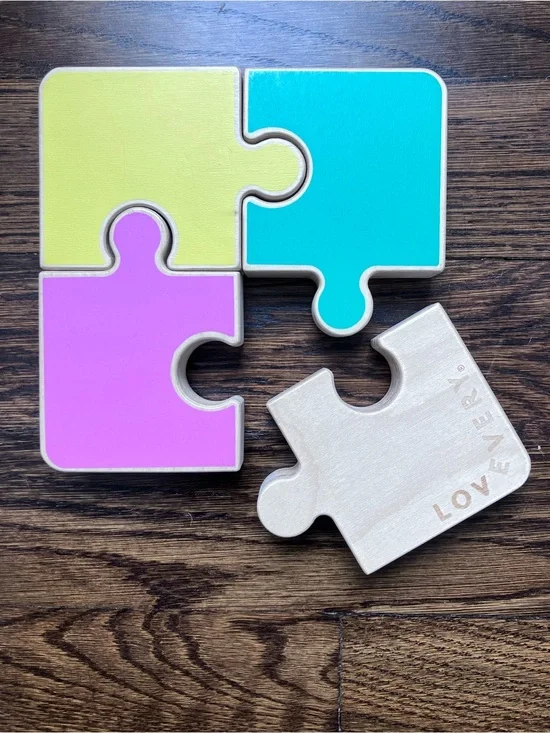 Lovevery Chunky Wooden Jigsaw Puzzle