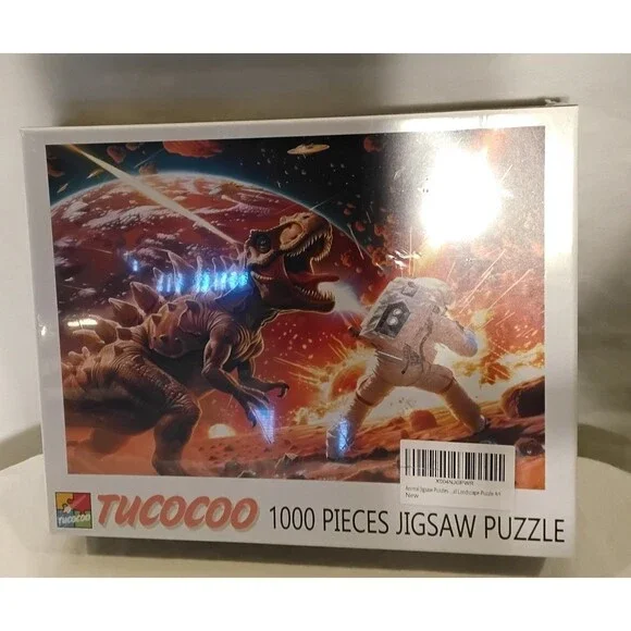 Tucocco Dinosaur Solar System Puzzle
