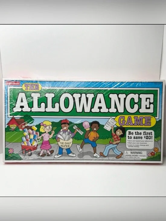 Lakeshore The Allowance Game Educational Money Math Board Game