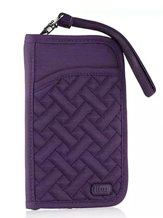 Lug Tandem Wallet Wristlet Brushed Concord