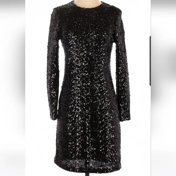 Small Tory‎ Burch black sequin dress