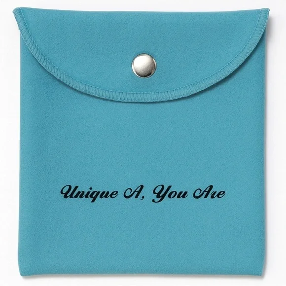 Unique A, You Are Blue Jewelry Pouch
