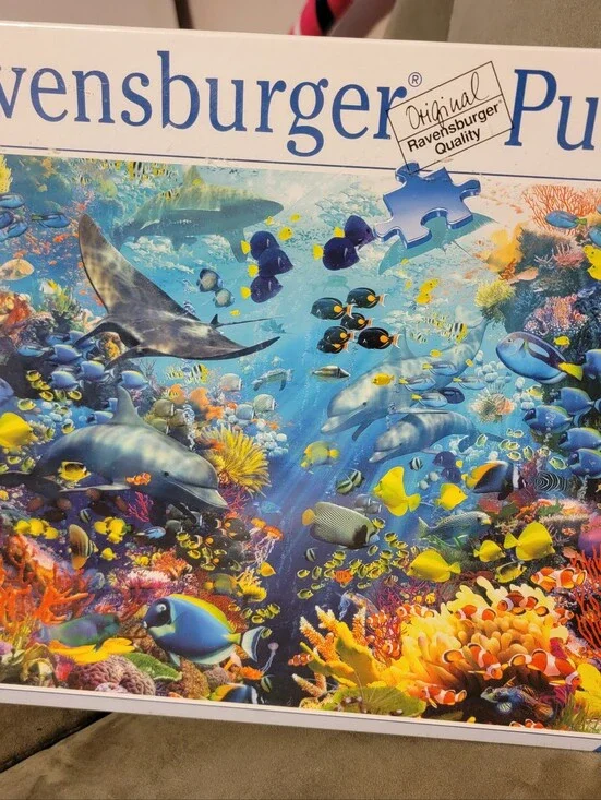 Ravensburger 3000‑Piece Puzzle Underwater Paradise Ocean Scene NEW SEALED