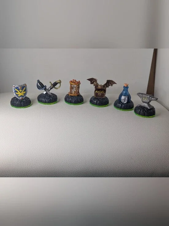 Skylanders Spyro's Adventure Magic Items Lot Of 6