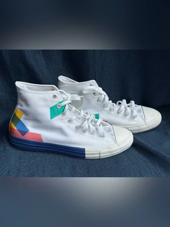 2020 Converse Chuck Taylor All Star High Space Racer White Men's 10